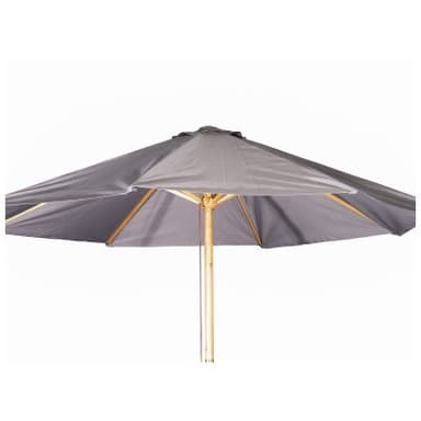 Parasoll 300x242 cm ixos - trä / grå
