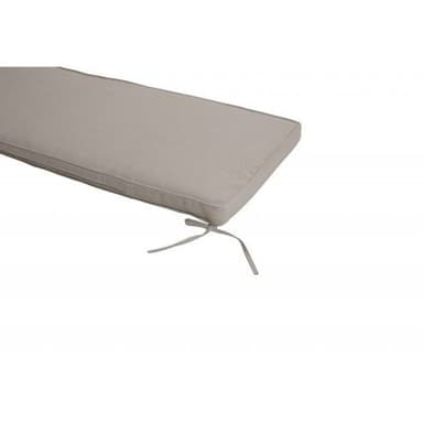 Bänkdyna nairobi - för bänk utan armstöd - 150x40 cm - beige