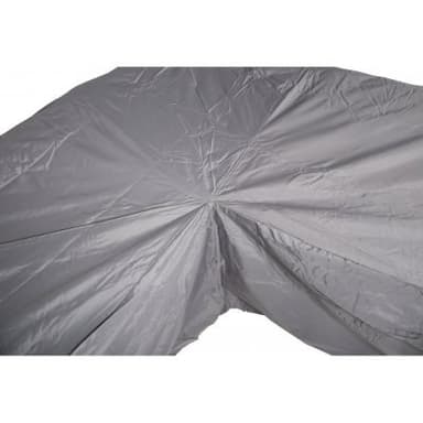 Möbelskydd l-form - 254x254x90x66 cm - grå