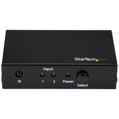StarTech.com VS221HD20, HDMI, Svart, 60 hz, 1280 x 720 (HD 720),1920 x