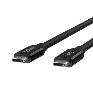 USB4 USB-C to USB-C Cable, Black (0.8m)