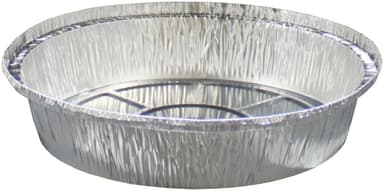 Air Fryer engångsform aluminiumfolie 50-pack Silver 17.2 cm