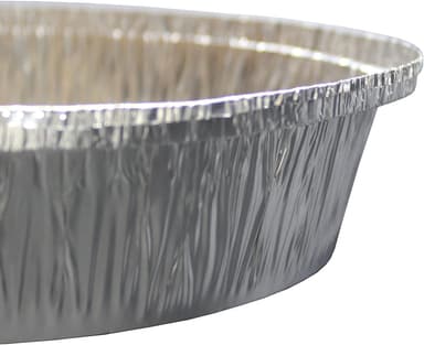 Air Fryer engångsform aluminiumfolie 50-pack Silver 17.2 cm