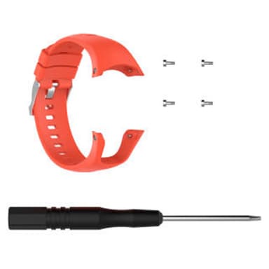 Klockarmband till Suunto Spartan Trainer Wrist HR 6 delar Orange