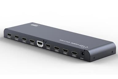deltacoimp HDMI splitter, 1 source to 8 displays, support 4K at 60Hz,