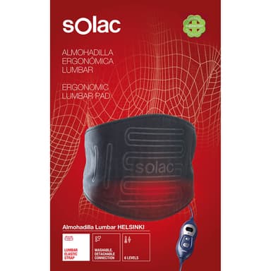 SOLAC Ergonomisk Värmedyna Helsinki Ländrygg