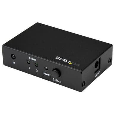 StarTech.com VS221HD20, HDMI, Svart, 60 hz, 1280 x 720 (HD 720),1920 x