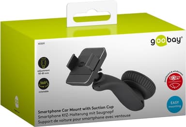 Goobay Smartphone bilfäste med sugkopp