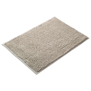 Badmatta Dörrmatta för badrum med halkfri Ljusgrå 40x60 cm