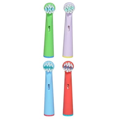 Ersättningstandborsthuvuden 10A 4-pack Flerfärgad all Braun electric t
