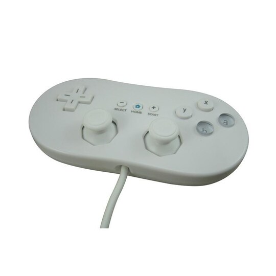 navn Forudsætning lejesoldat Classic Controller till Nintendo Wii (Vit) - Elgiganten