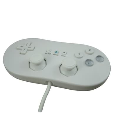 Classic Controller till Nintendo Wii (Vit)