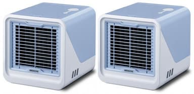 2-pack NORDIQZENZ Easy Air Cooler Cube - Luftkylare, renare, fuktare