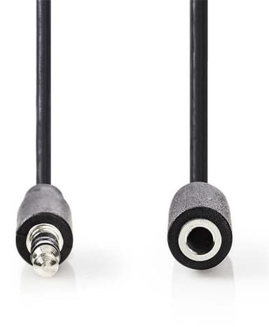Stereoljudkabel 3.5 mm Hane | 3.5 mm Hona | Nickelpläterad | 2m