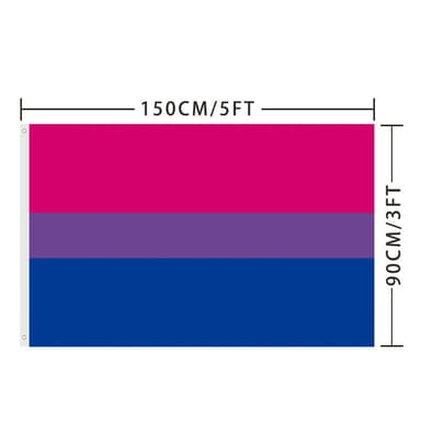 Bisexuell Pride Flagga 150x90 cm