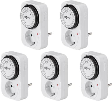 Goobay Set med 5, analog timer