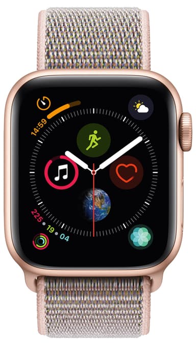 Apple Watch 4 40mm (guld alu/rosa sand sportloop)