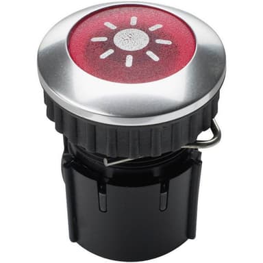 Grothe 63022 Klockknapp 1x Aluminium 12 V/1,5 A