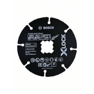 Bosch Accessories 2608619283 Separationspår rakt 115 mm