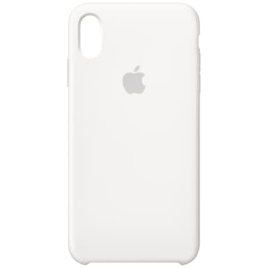 iPhone Xs Max  silikonfodral (vit)