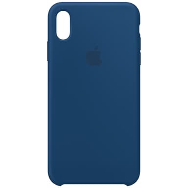 iPhone Xs Max silikonfodral (blå)