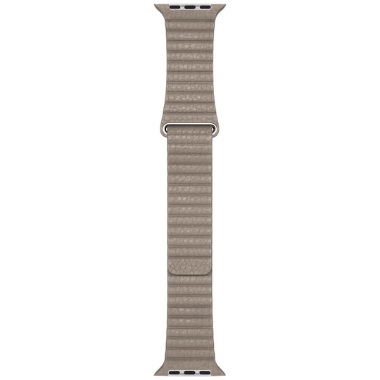 Apple Watch armband 44 mm loop läder M (sten)