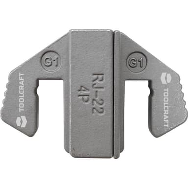 Crimpstämpel TOOLCRAFT 1595617 Passar märke TOOLCRAFT