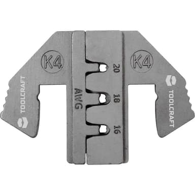 Crimpinsats TYSKA TOOLCRAFT PLE-0K4 1595624 Passar
