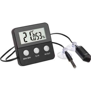 TFA Dostmann TERRACHECK Termo-/Hygrometer Svart
