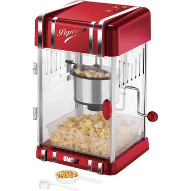 Popcornmaskin Unold 48535 Silver, Röd
