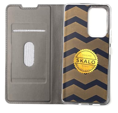 SKALO Samsung A33 5G Plånboksfodral Ultratunn design - Guld