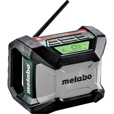 Metabo R 12-18 BT Byggarbetsradio FM Bluetooth Svart,