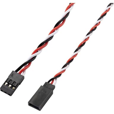 Servo Förlängningskabel [1x JR-hylsa - 1x