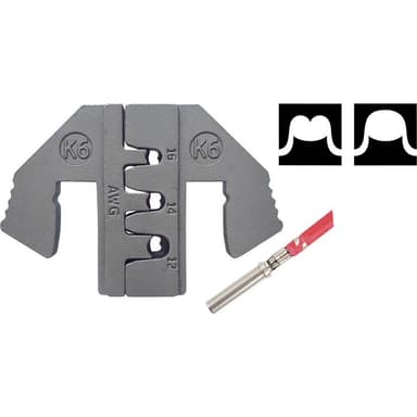Crimpinsats TYSKA TOOLCRAFT PLE-0K6 1595626 Passar