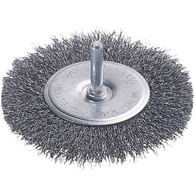 Wolfcraft Ståltrådsborste N/A N/A Skaft-Ø 1/4 (6.3 mm)