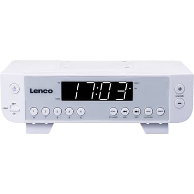 Lenco KCR-11 Köksradio FM Vit