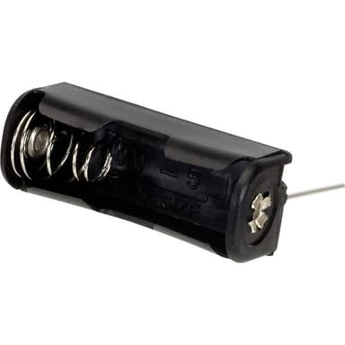 TRU COMPONENTS BH-511-4P Batterihållare 1x R1 (N)