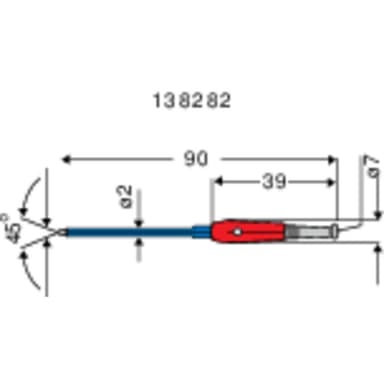Gängad stång M12 1000 mm Stål TOOLCRAFT 134693 1 st