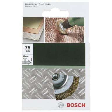 Bosch Accessories Skivborstar för borrmaskiner - vågig