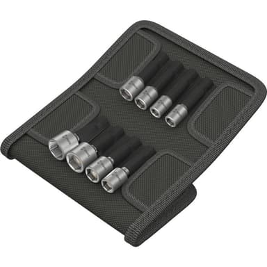 Hylsnyckelmaskinupptag-set 50 mm Wera 869/4 M Set