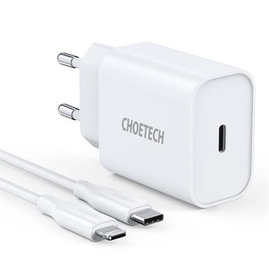 USB-C snabbladdare med kabel för iphone 11 / 12 / 13
