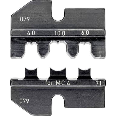 Crimpinsats Kontaktdon solcell MC4 4 till 10 mm² Knipex