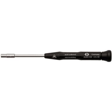 C.K. ESD Hylsskruvmejsel Nyckelstorlek: 4.5 mm