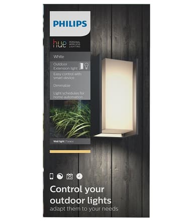Philips Hue Turaco antracitgrå vägglampa