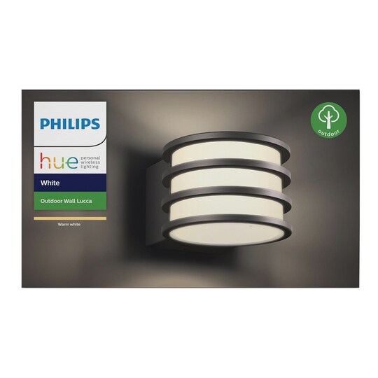 Philips Hue Lucca Outdoor vägglampa 17401/93/P0