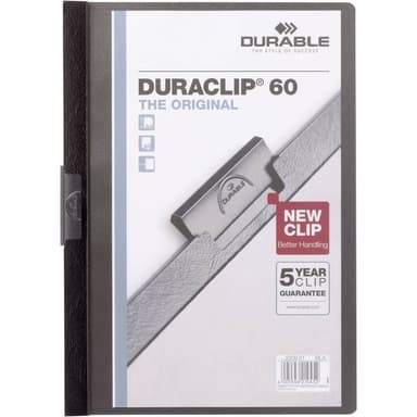 Durable Klämmapp DURACLIP 60 - 2209 220901 DIN A4 Svart