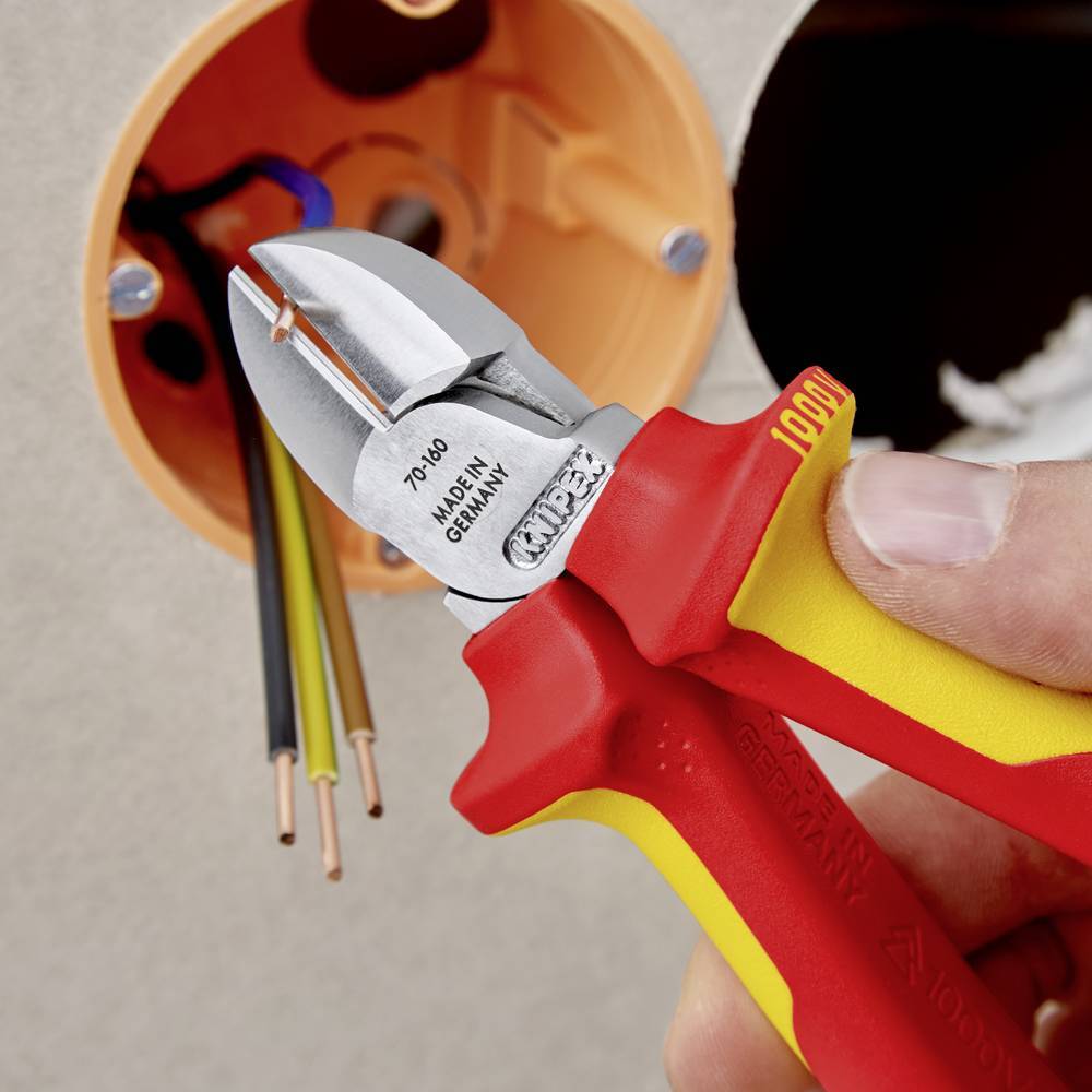 VDE Sidoskärare med facett 160 mm Knipex 70 06 160 70