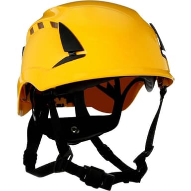 Skyddshjälm ventilerad, med UV-sensor Gul 3M SecureFit