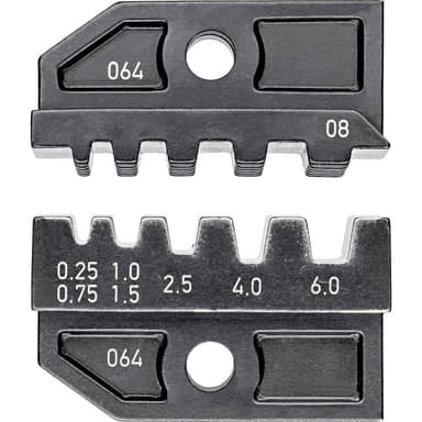 Crimpinsats Ändhylsor 0.25 till 6 mm² Knipex 97 49 08