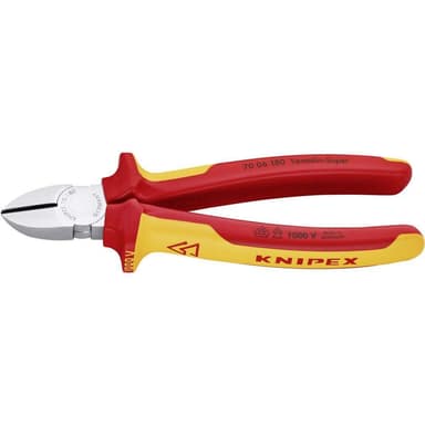 VDE Sidoskärare med facett 180 mm Knipex 70 06 180 70